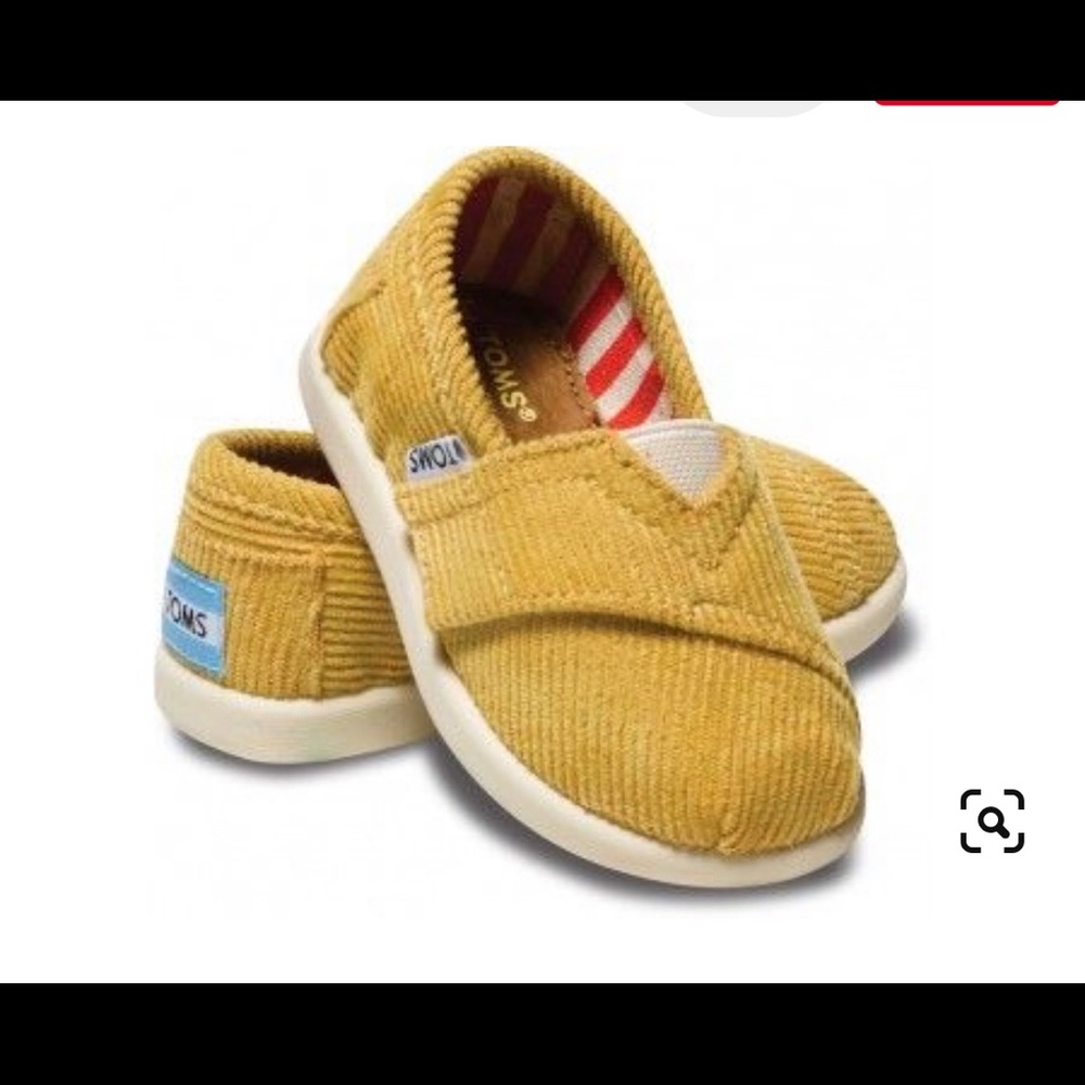 TOMS Classics Goldenrod Corduroy - Tiny 5